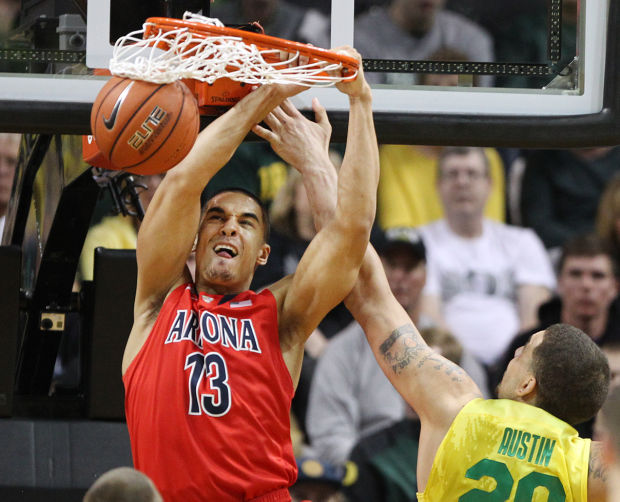 Oregon 64, No. 3 Arizona 57